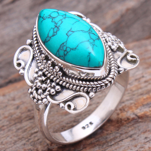 天然ラブラドライトターコイズエメラルドサファイアムーンストーンオニキスアメジストルビージェムストーンハンドメイド925スターリングシルバージュエリーリング - Product Image 5