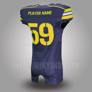 Uniformes de fútbol americano personalizados, camisetas de fútbol americano estampadas por sublimación, camisetas de entrenamiento de equipos de fútbol americano para jóvenes - Product Image 4