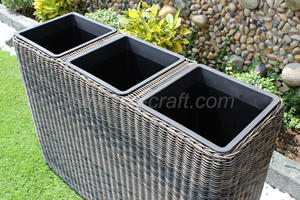 Superbe meubles de jardin Jardinière en rotin PE Meubles en osier - Product Image 4