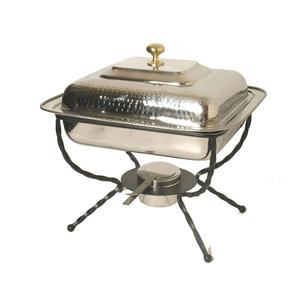 Plato de frotamiento para servir buffet rectangular para uso en hoteles y restaurantes - Product Image 1