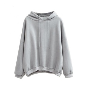 เสื้อกันหนาวมีฮู้ดแบบสวมหัวสำหรับผู้หญิง, เสื้อกันหนาวผ้าฝ้าย100% น้ำหนักเบาสวมใส่สบายสำหรับฤดูหนาว - Product Image 5