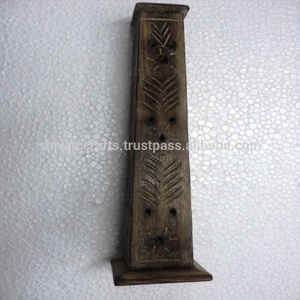 Varillas de incienso hechas a mano de madera de mango antiguo, modelo de torre, soportes para quemador, 30cm, aromático para aromaterapia, venta al por mayor, India - Product Image 1