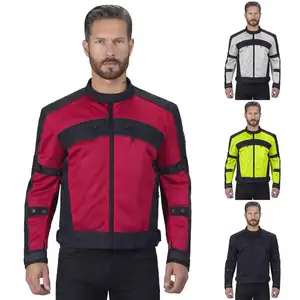 RED PURE COMFORT malla con cordura Chaqueta de moto para hombre próxima nueva generación 2023 de BFR