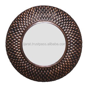 Tendance Moderne Miroir De Luxe Argent pour La Maison Salon Haute Qualité Exclusive En Métal Antique Design Miroir pour La Décoration De La Maison - Product Image 3
