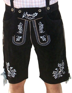 กางเกงขาสั้นบาวาเรีย-Oktoberfest Lederhosen-เยอรมัน Lederhosen-Trachten - Product Image 1