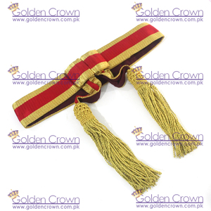 Royal Chaplains สายสะพายเอวสีทองและสีแดง | สายสะพายคาดเอว | สายสะพายคาดเอวเครื่องแบบ - Product Image 2