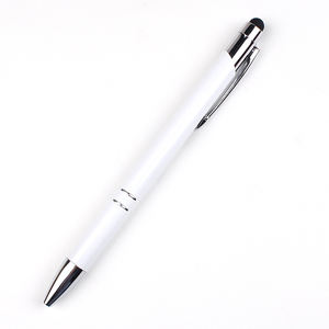 Novedad de la escuela, la Oficina papelería pantalla táctil pluma de Metal granel promoción haga <span class=keywords><strong>clic</strong></span> <span class=keywords><strong>en</strong></span> Stylus Metal bolígrafo - Product Image 4