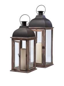 Farol de Madera para Jardín y Faroles al por Mayor - Product Image 4