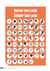 ตัวล็อคตู้เก็บของมอเตอร์ไซค์แบบกดปิด สีดำ พลาสติก รุ่น LM-7530 Slam Action จาก Bunnings - Product Image 4