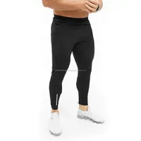 Pantalons de survêtement pour hommes, de jogging avec bas imprimé à ruban réfléchissant