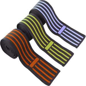 Nouveau néoprène haltérophilie Fitness musculation genou soutien enveloppes respirant antidérapant crochet et boucle fermeture conception personnalisée - Product Image 4