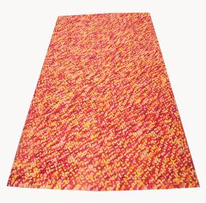 Alfombra de guijarros peluda de lana moderna hecha a mano, pila de corte tejido, óxido de alta calidad para decoración de pared a pared interior para oración de oficina en casa - Product Image 1