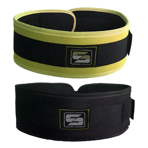 Venta caliente cinturón de neopreno personalizado de calidad superior Fitness Gym Workout forma recta hecha con material duradero - Product Image 4