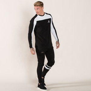 Blanco y Negro diseño de Panel de fondo redondo hombres camiseta fabricado por ojo de halcón Co. ( PayPal verificado) - Product Image 2