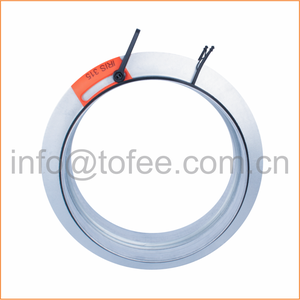 Galvanized steel air volume control <strong>iris</strong> <strong>damper</strong> hvac <strong>iris</strong> <strong>damper</strong> full sizes 80mm 800mm from china supplier - Product Image 2