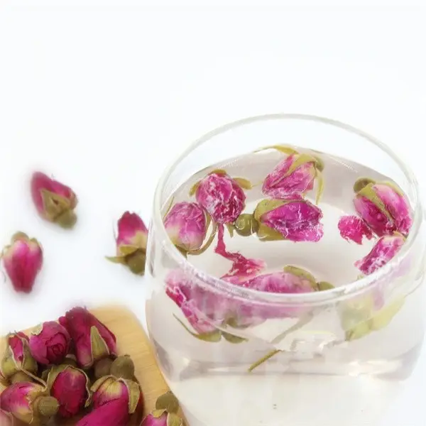Compra de rosas secas orgánicas secas pequeñas, brotes de rosas para esencia de rosas de té-Pingying