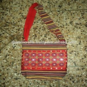 Bolsos de hombro de moda india, bolsos de hombro de retazos, bolso cruzado, bolso de hombro, bolsos de algodón, bolsos Boho con bordado de elefante - Product Image 2