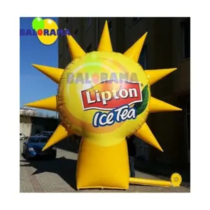 Рекламный воздушный шар ice tea, надувная реклама