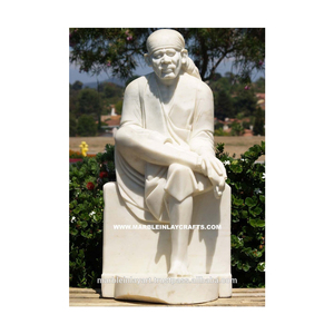 หินอ่อนอินเดียไสบาพระเจ้ารูปปั้น - Product Image 1