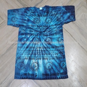 Thần chú TIE DYE in Batik T-Shirts 100% cotton bán buôn-mix thiết kế với thần lấy cảm hứng từ bản in - Product Image 3