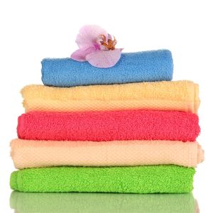 100% Serviette de bain multicolore Meilleure serviette de bain décorative unie avec une belle couleur exportateur en Inde - Product Image 1