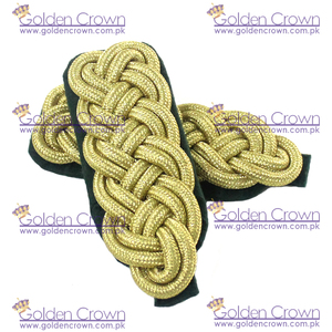Épaulière allemande tressée en or | Épaulière - Product Image 3