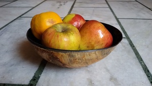 Bien fait bien poli Buffalo vache OX Animal corne vaisselle bols de service dernières cornes salade vaisselle bols ustensiles de cuisine - Product Image 5