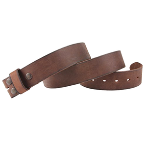 Vestido informal para hombre, cinturón de cuero marrón oscuro, correa para cambio de hebilla, regalo para hombre - Product Image 4