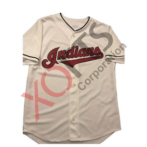 Maillot de baseball personnalisé en gros, respirant, léger, à boutons, à rayures - Product Image 5