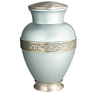 โกศโลหะหรูหราสำหรับผู้ใหญ่โกศโลหะโกศสำหรับเผาเถ้ากระดูกทำด้วยมือ - Product Image 2