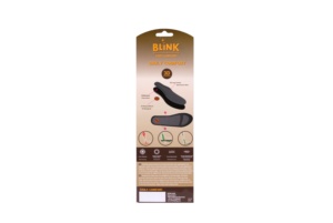 Plantillas DAILY COMFORT - TECNOLOGÍA 3D para Zapatos - 36-46 PU TURQUÍA Plantillas Cómodas para el Cuidado de los Pies con Soporte de Arco BLINK ISO9001 - Product Image 3