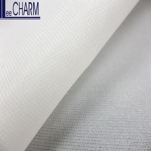 เดรส LCSH045ผ้าโปร่งบางหนาสีงาช้างแบบไต้หวัน100% โพลีเอสเตอร์โปร่งบางสำหรับงานแต่งงานผ้าม่านตกแต่งบ้านกระโปรง - Product Image 2