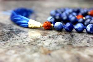 สร้อยประคำประดับเพชรธรรมชาติแบบ2024สร้อยคอมีพู่ห้อยแบบคลาสสิกลูกปัด108มาลาสำหรับงานเลี้ยงของขวัญ - Product Image 2