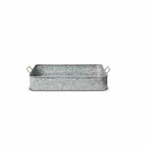 Juego de 2 bandejas ecológicas de metal vintage, bandeja decorativa clásica para el hogar con nuevo diseño - Product Image 4