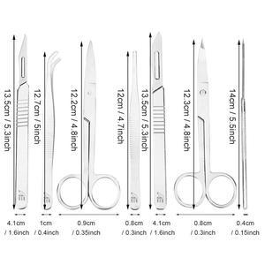 Kit d'outils de dissection en acier inoxydable le plus vendu pour étudiants en biologie, qualité A+ LA ELAHI 2026 - Product Image 3