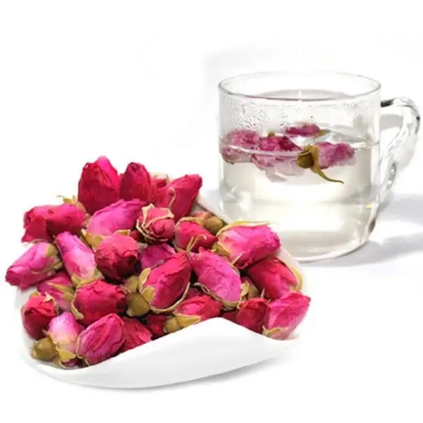 ORGANIC DRIED ROSE BUDS - ROSEBUD TEA - HERBAL TEA