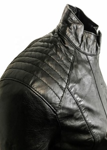 Chaqueta de Motocicleta de Piel de Oveja para Mujer, Elegante, Ajustada, Ligera, Impermeable, de Secado Rápido, Cómoda, Estilo Urbano, para Uso Diario - Product Image 6