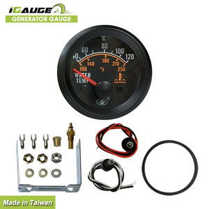Medidor de Temperatura del Agua del Generador de 52 mm con Sensor, Esencial para Monitorear la Temperatura del Motor - Product Image 5