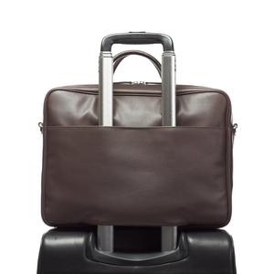Bolso Vintage Personalizado para Ordenador Portátil, Funda de Cuero Genuino Hecha a Mano con Cierre de Cremallera, Suave e Impermeable para Cámara Instantánea de Viaje - Product Image 6
