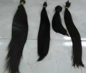 100% vierge cuticule alignée de haute qualité droite vietnamienne bébé fille cheveux humains 30 pouces étiré longueur brut en vrac Bundle - Product Image 6