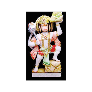 Estatua de Hanuman ji God, estatua de mármol hermoso - Product Image 1