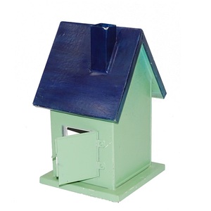 Casa para Pájaros Decorativa de Diseño Nuevo en Forma de Cabaña Colorida para Alimentar Aves - Product Image 2