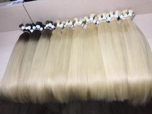 Cheveux humains blonds de haute qualité, chevelures naturelles vierges, sans traitement, couleur PLA, grade 9A, vente en gros, - Product Image 4