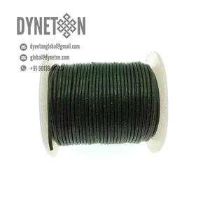 2.5mm Round <b>Leather</b> Cord for Jewelry Necklace <b>Bracelets</b> Fashion Accessories All Sizes and Colors Full-grain Genuine <b>Leather</b> - Product Image 2