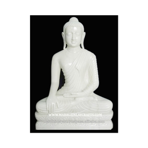 Exportateur de statues de Bouddha en marbre pur de Makrana - Product Image 1