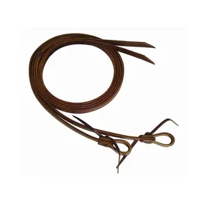 Best Selling Paard Dd Lederen Western Reins Aanpasbare Voor Bridles Gemaakt Door India Lage Prijzen Groothandel Bridles