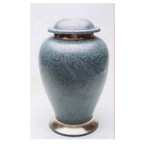 Urna de cremación de latón grabada a mano, Color gris, fabricante al por mayor, venta directa de fábrica, nuevo estilo - Product Image 1