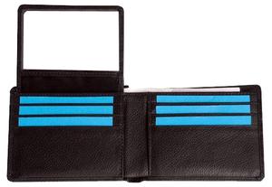 สีดำและสีน้ำตาล Original Leather Mens กระเป๋าสตางค์ - Product Image 3