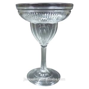 Vintage Spiral Design Acrylic <b>Plastic</b> Margarita Cup for Party Use - Product Image 5