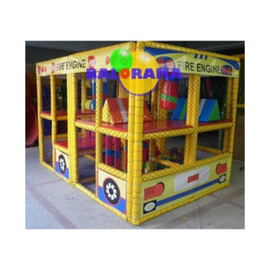 Steel Fire Engine Softplay <b>Playground</b> for School Occasions - Product Image 1